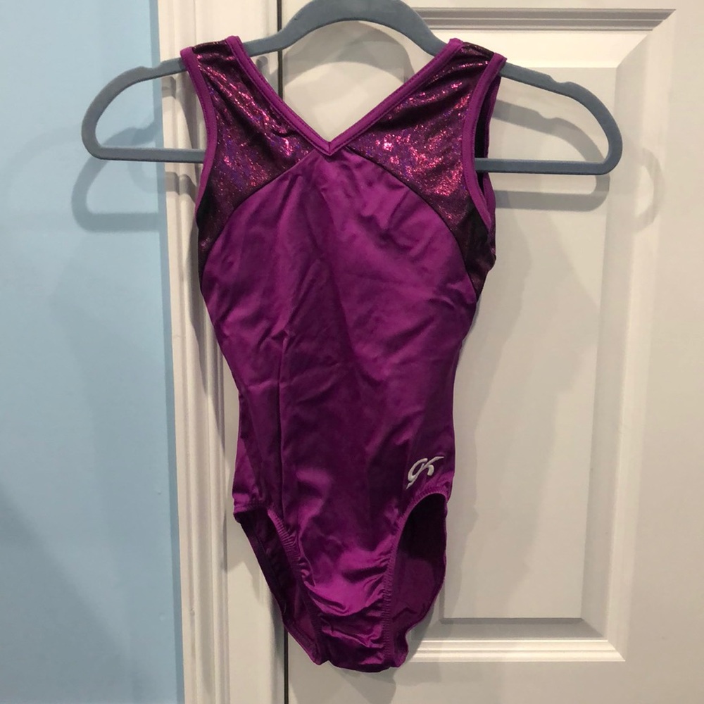Magenta Leotard GK - V neck
